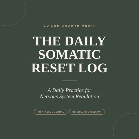 The Daily Somatic Reset Log: A Guided Journal for Coming Back to Your Body